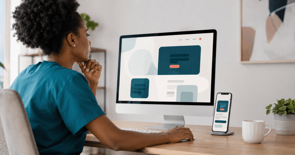 concierge nursing website